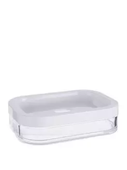 Premier Housewares Ando White Acrylic Soap Dish
