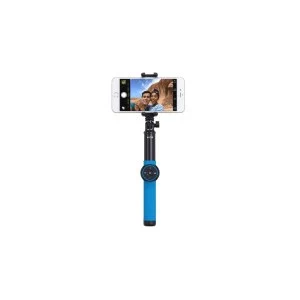 Momax Selfie Hero 100cm Extendable Handheld Monopod KMS7D - Blue