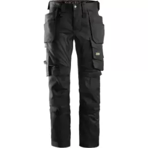 Snickers Workwear Black All-Round Stretch Trousers (Waist: 36" , Leg: 37 Inch)