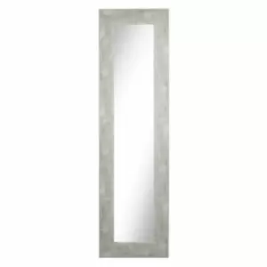 Nielsen Olona White Distressed Soft Grey Mirror, 165 x 46cm
