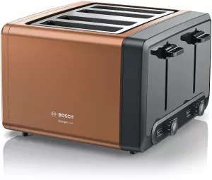Bosch DesignLine Plus TAT4P449GB 4 Slice Toaster