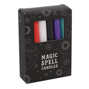 Mixed (Pack Of 12) Spell Candles