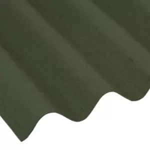 Coroline Green Roof Sheet 2m - Pack 5