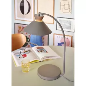 Dial Desk Task Lamp Grey E27