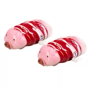 Racing Windup Pigs In Blankets