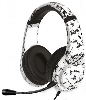 Official Licensed PlayStation Gaming Headphone Headset - Arctic Camo