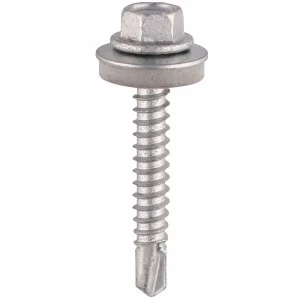 Hex Head Self Drilling Screws for Light Section Steel 5.5mm 115mm Pack of 100