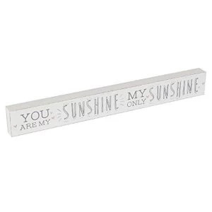 Love Life You Are My Sunshine Plaque