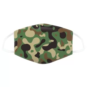 Camouflage Reusable Face Covering - Large