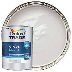 Dulux Trade Vinyl Matt Emulsion Paint - Polished Pebble 5L
