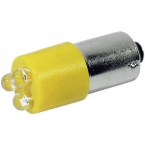 LED bulb BA9s Yellow 230 V AC 110 mcd CML