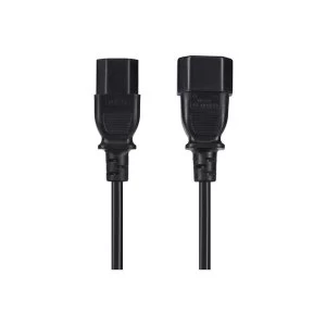 Maplin Power Lead Extension IEC 3 Pin Plug male to IEC 3 pin plug female 3 metre UK Plug