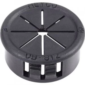 PB Fastener AF0812 Cable grommet Terminal max. 12.7mm Polyamide Black
