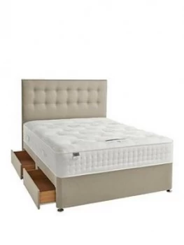 Silentnight Mirapocket Jasmine 2000 Luxury Silk Divan Bed (With Storage Options)