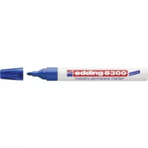 Edding edding 8300 industry permanent marker 4-8300003 Permanent marker Blue waterproof: Yes