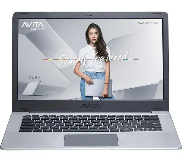 AVITA Pura 14" Laptop - AMD Ryzen 5, 256GB SSD, Silver/Grey