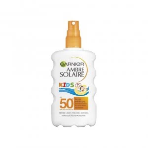 Garnier Ambre Solaire Kids Moisturising Lotion Very High Protection SPF50+ 200ml Lotion
