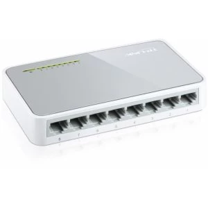 TP-LINK TL-SF1008D 8-port 10/100M mini Desktop Switch UK Plug