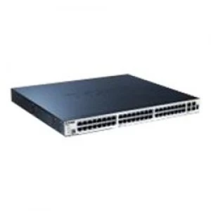 D-Link 48-port 10/100/1000 Layer 2 Stackable Managed PoE Gigabit Sw