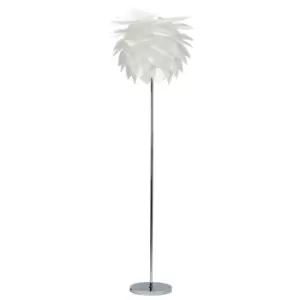 Pineapple Medium Floor Lamp White 45cm