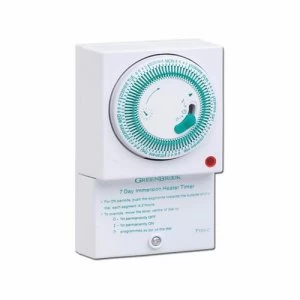 Greenbrook 7 Day 84 Setting Surface Mechanical Analogue Immersion Heater Timer