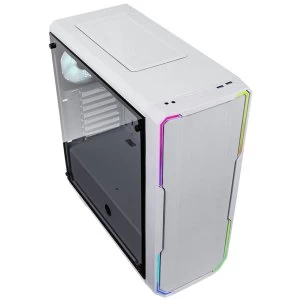 Bitfenix Enso Mesh Midi Tower RGB Gaming Case - White Tempered Glass