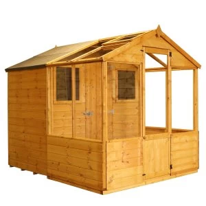 Mercia Apex Greenhouse/Shed Combi - 8 x 6ft