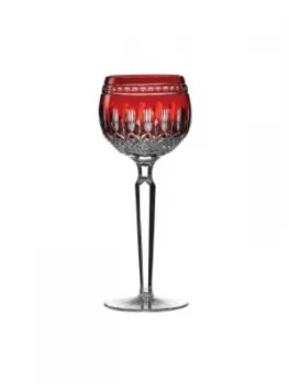 Waterford Clarendon Ruby Hock Glass Set of 2 Red
