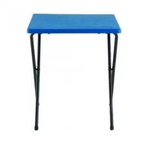 Titan Folding Exam Desk Polypropylene Blue KF78652