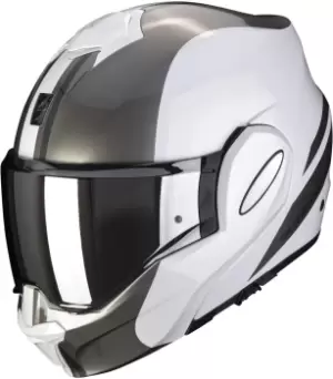 Scorpion EXO-Tech Forza Helmet, white-silver, Size 2XL, white-silver, Size 2XL