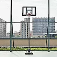 Homcom Basketball Hoop Steel Black 2310 mm