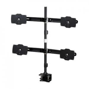 Amer AMR4C32 monitor mount / stand 81.3cm (32") Clamp Black