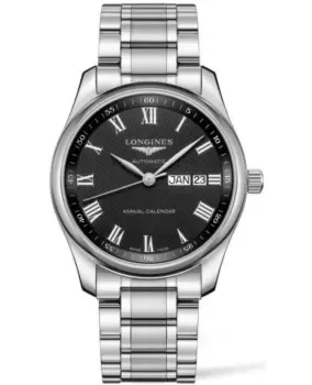 Longines Master Collection Automatic 40mm Black Dial Stainless Steel Mens Watch L2.910.4.51.6 L2.910.4.51.6