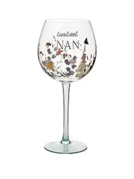 The Cottage Garden Gin Glass "Nan", One Colour, Women