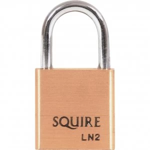 Squire Lion Series Brass Padlock 25mm Standard