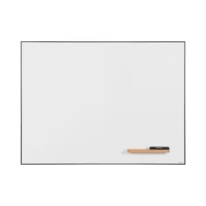 Giro Whiteboard, with a dry wipe magnetic ceramic surface, Black aluminium frame, 180 x 120 cm