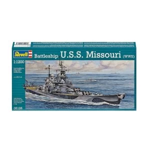 Battleship U.S.S. Missouri WWII 1:1200 Revell Model Kit