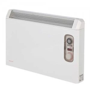 Elnur 1.5kW White Manual Electric Panel Heater 24 Hour Timer and Enclosed Analogue Control