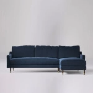 Swoon Reiti Smart Wool Corner Sofa - Right Hand Side - Corner Sofa - Indigo
