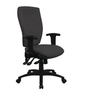 Cappela Deluxe Square High Back Posture Black Chair KF03617