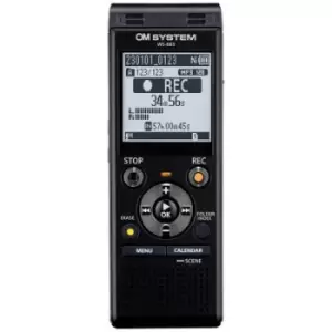 OM System WS-883 Digital dictaphone Max. recording time 2080 h Black