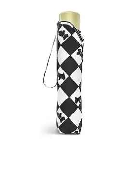 Radley Checkerboard Responsible Handbag Umbrella - Chalk