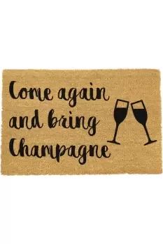 Bring Champagne Doormat - Regular 60x40cm