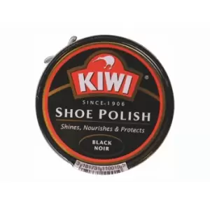Kiwi Black Shoe Polish 50ml - wilko
