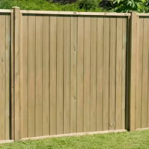 Forest 6' x 5' Pressure Treated Vertical Tongue and Groove Fence Panel (1.83m x 1.52m)
