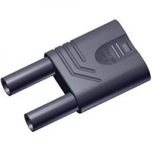Safety shorting plug Black Pin diameter 4mm SKS Hirschmann