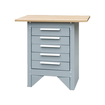 5-Drawer Cabinet & Workbench
