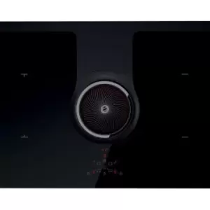 Elica NIKOLATESLA NT-ONE-DO ONE 83cm Duct Out Air Venting Induction Hob in Black