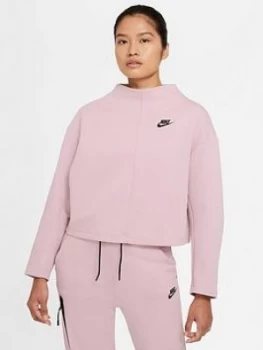 Nike Nsw Tech Fleece Sweat, Lilac, Size S, Women