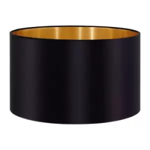Eglo Black And Copper Drum Shade